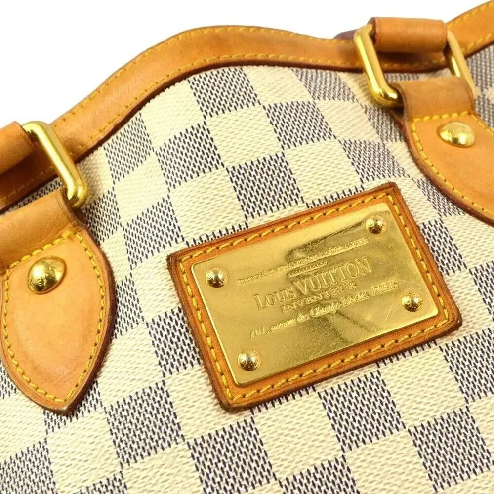 Louis Vuitton Hampstead PM Damier Azur Shoulder Bag - date code# MI1078
